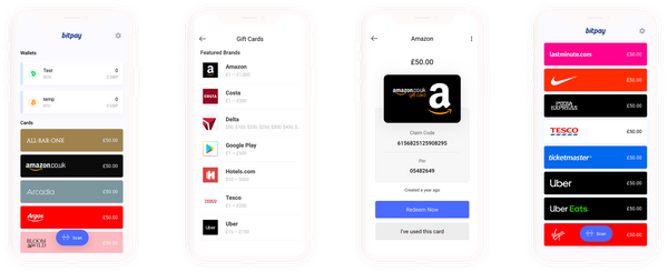 You Can Now Buy UK Gift Cards with the BitPay App